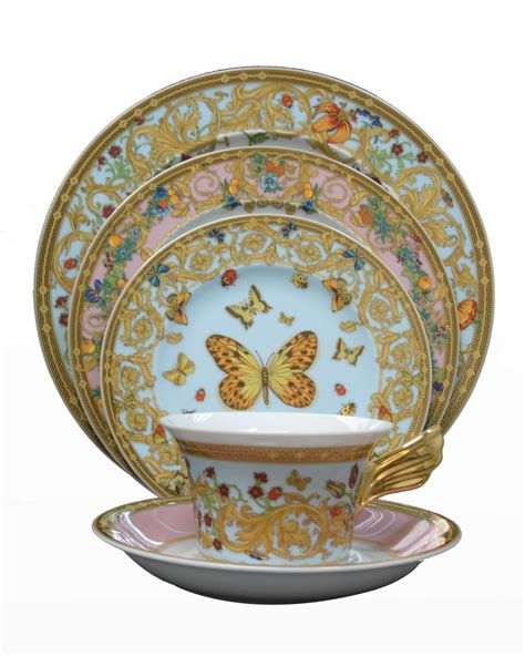 versace dinnerware sets|versace butterfly garden dinnerware.